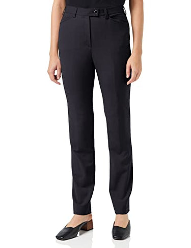 Raphaela by Brax Damen Style Silvia Wool Hose, Blau (Navy), Kurz im Sale